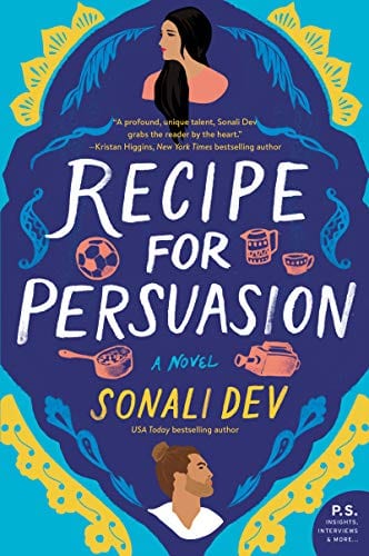 Asian american and Pacific Islanders book list - Recipe for Persuasion, by Sonali Dev 