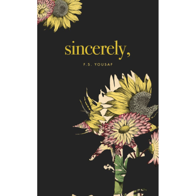 Sincerely Poetry Book