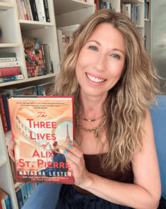 Natasha Lester author of three lives of alix st pierre on instagram