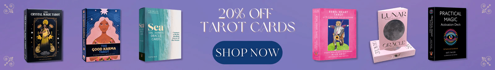 Save 20% off Tarot Cards at IndiePubs.com