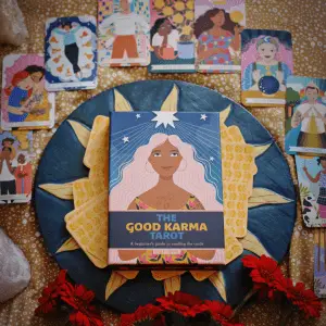 the good karma tarot card deck by tarotbella