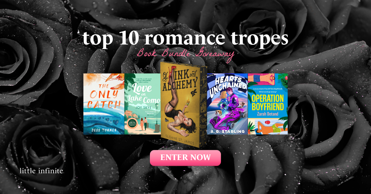 top ten romance tropes book giveaway